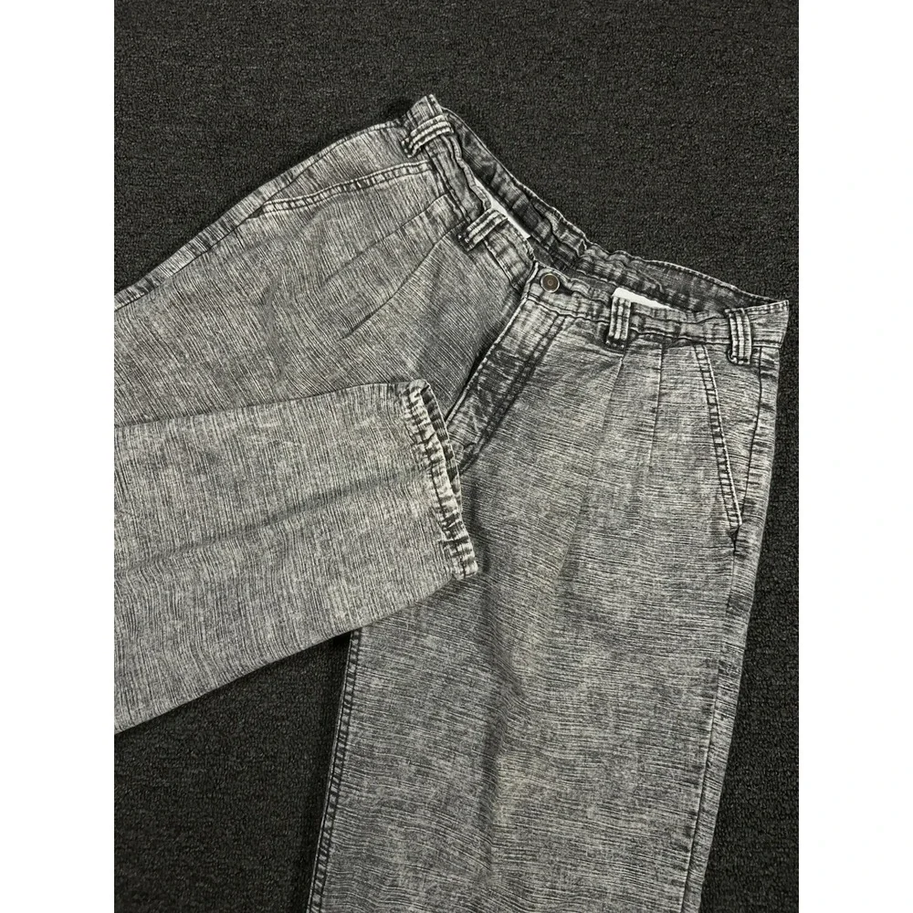 Vintage Levis Jeans Men's 31x30 (Fits 30x29) Acid Wash Pleated Silver Tab 90s